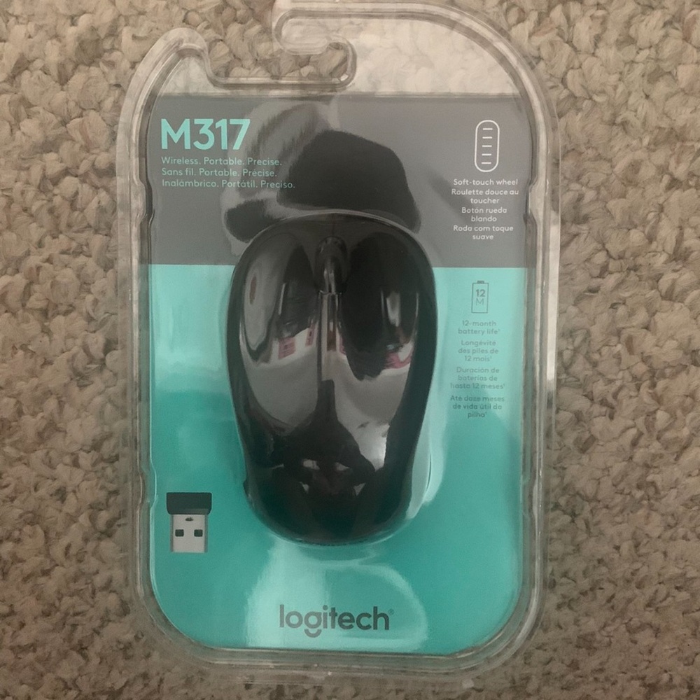 NIP Logitech Wireless Optical Mouse